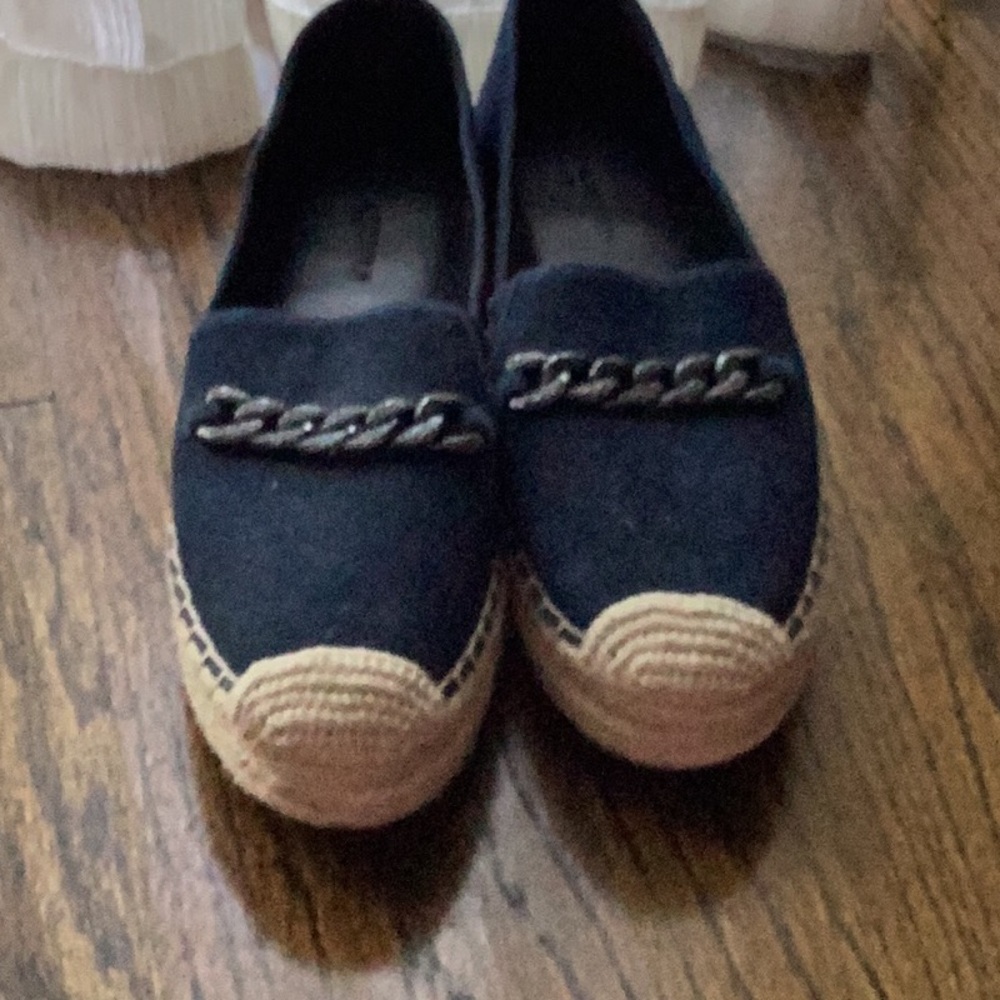 Karl Lagerfeld Navy Espadrilles